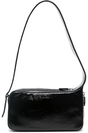 Courrèges One Racer leather shoulder bag