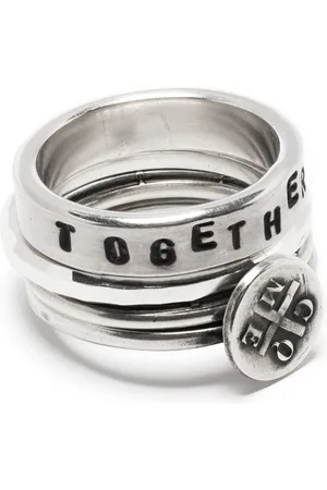 WERKSTATT:MÜNCHEN Come Together ring (set of four)