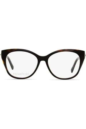Swarovski 5469 oval-frame crystal glasses