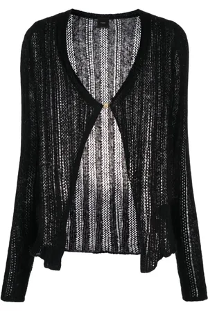 Pinko Ribbed open-knit cardigan
