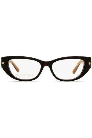 Swarovski 5476 rectangle-frame crystal glasses