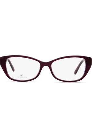 Swarovski 5391 rectangle-frame crystal glasses