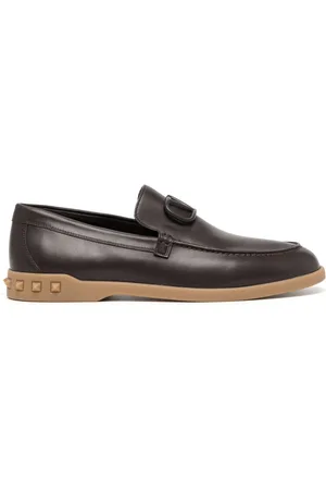 VALENTINO GARAVANI Leisure Flows leather loafers