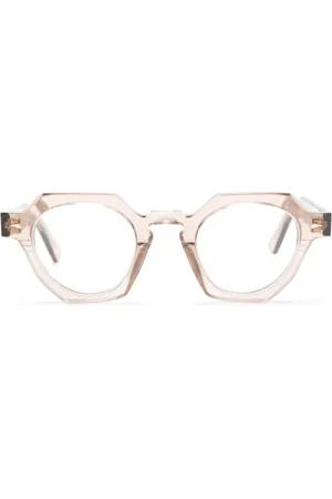 AHLEM Rue De La Paix hexagonal-frame transparent glasses