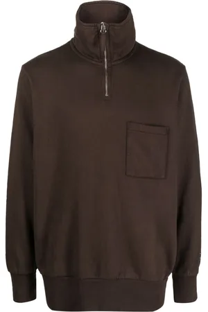 Universal Works Half-zip cotton sweatshirt