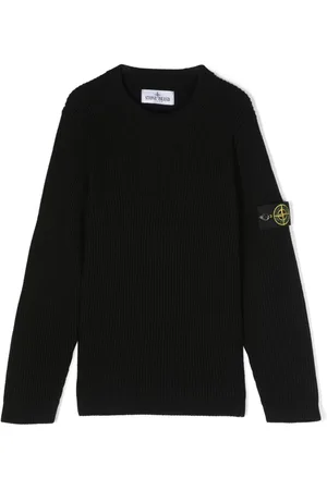 Stone Island Compass-badge virgin-wool jumper