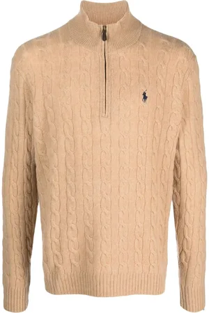 Ralph Lauren LSCABLEHZPP-LONG SLEEVE-PULLOVER