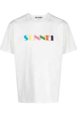SUNNEI Logo-print organic-cotton T-shirt