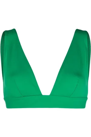 ERES Chrome triangle bikini top