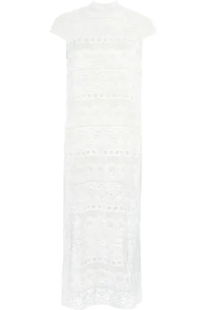 ERES Exquise sheer-lace long dress