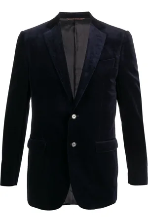 CANALI Single-breasted velvet dinner jacket
