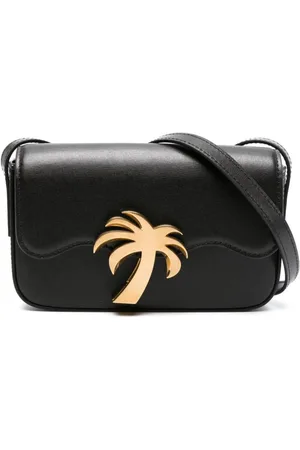 Palm Angels Palm Beach leather crossbody bag