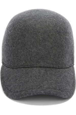 Jil Sander Embroidered-logo wool felt cap