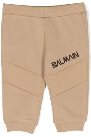 Balmain Logo-print cotton track pants