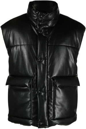 Nanushka Jovan faux-leather quilted gilet