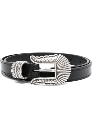 KATE CATE Thin Kim leather belt