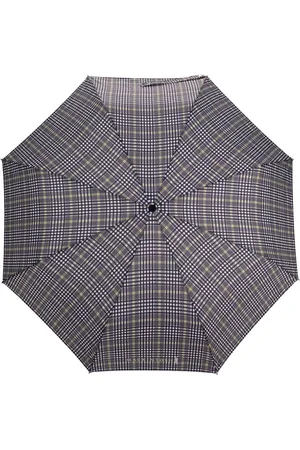 MACKINTOSH AYR check-pattern automatic telescopic umbrella