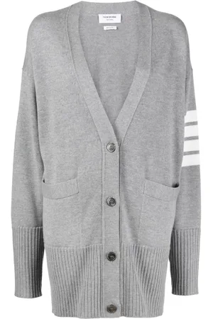 Thom Browne 4-Bar virgin-wool cardigan