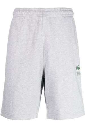Lacoste Logo-print cotton track shorts
