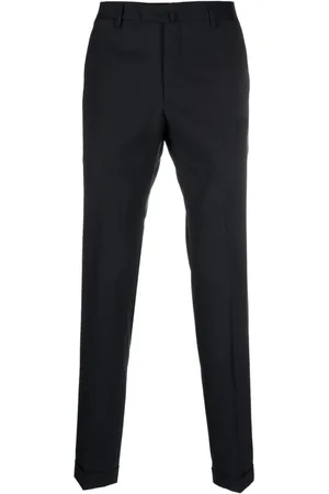 BRIGLIA Slim-fit wool-blend tailored trousers