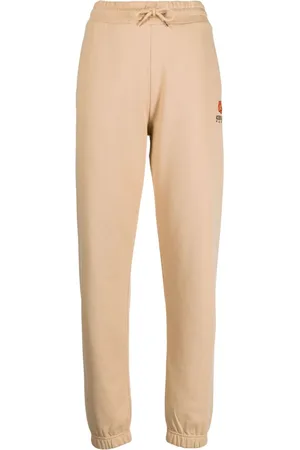 Kenzo Logo-embroidered cotton track pants