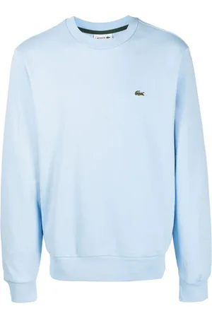 Lacoste Logo-patch crew-neck sweatshirt