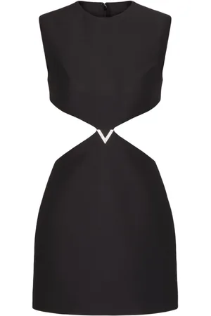 VALENTINO GARAVANI Crepe Couture minidress