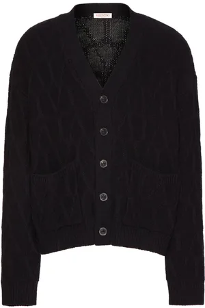 VALENTINO GARAVANI Toile Iconographe wool cardigan