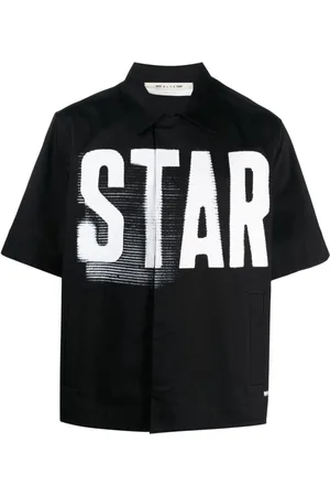 1017 ALYX 9SM Mark Flood text-print shirt