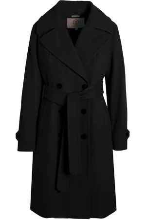 Norwegian Wool Double-breasted wool-blend coat