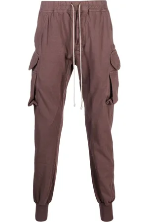 Rick Owens Mastodon Cut organic cotton track pants