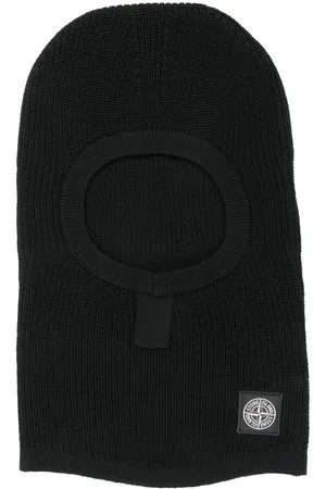 Stone Island Compass-patch virgin wool balaclava