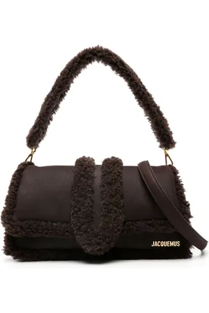 Jacquemus Le Bambimou Doux shearling shoulder bag