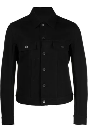 Rick Owens Trucker cotton shirt jacket