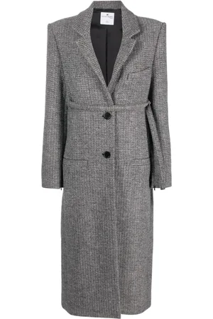 Courrèges Strap-detail tailored coat