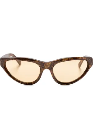 Marni Mavericks Radica cat-eye sunglasses