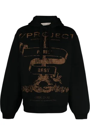 Y / PROJECT Graphic-print cotton hoodie