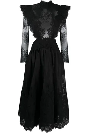 ZIMMERMANN Sensory lace flared dress