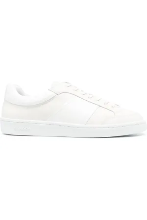 Sandro H23 Retro leather low-top sneakers