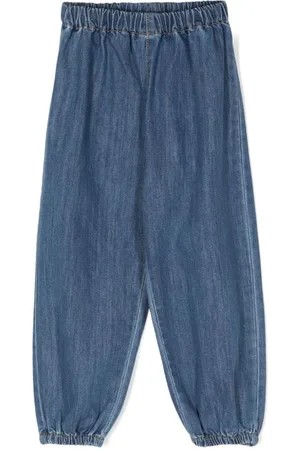 KNOT Lucy elasticated-waistband jeans