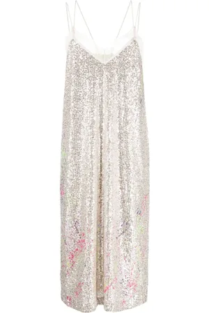 Twin-Set Myfo sequined midi dress