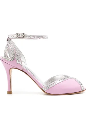 Sarah Chofakian Gellle 75mm leather sandals
