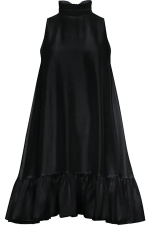 Azeeza Alcott ruffled silk minidress