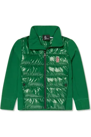 Moncler Padded fleece zip-up sweatshirt