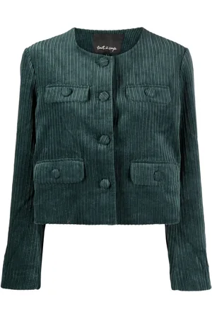 tout a coup Button-up corduroy jacket