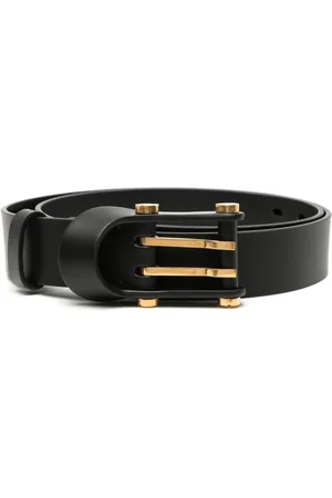 Off-White Arrow-plaque Leather Belt - Farfetch