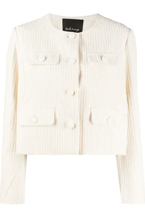 tout a coup Button-up corduroy jacket