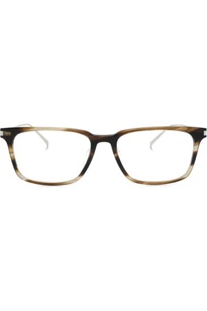 Saint Laurent Tortoiseshell square-frame glasses