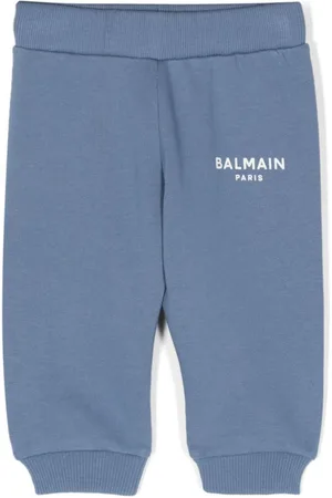 Balmain Logo-print cotton track pants