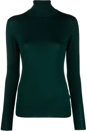 JOHN SMEDLEY Catkin roll-neck jumper